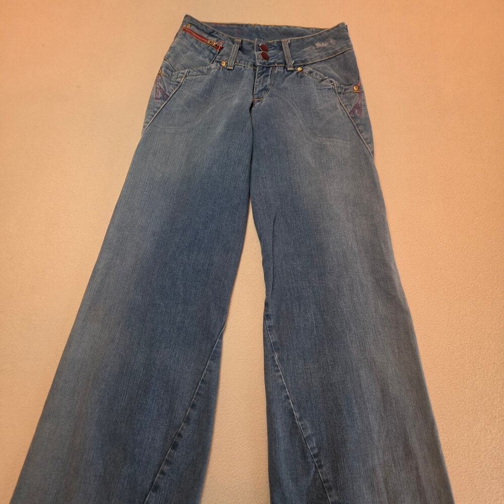 Levi's RARE Vintage 2005 Engineered 325961 Wide-Leg Loose-Fit Jeans Sz 26x32